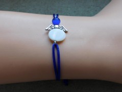 Náhrdelník - Tři kuličky larimaru