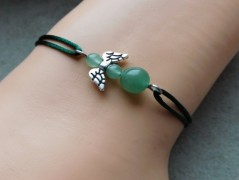 Náhrdelník - Tři kuličky larimaru