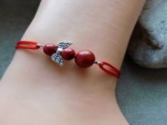 Náhrdelník - Tři kuličky larimaru