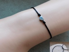 Náhrdelník - Tři kuličky larimaru