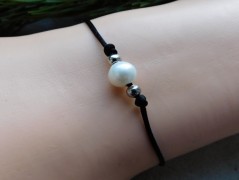 Náhrdelník - Tři kuličky larimaru