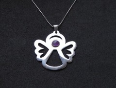 Náhrdelník - Tři kuličky larimaru