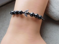 Náhrdelník - Tři kuličky larimaru