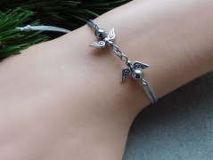 Náhrdelník - Tři kuličky larimaru