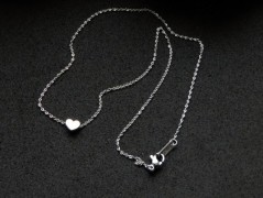 Náhrdelník - Tři kuličky larimaru