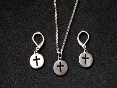 Náhrdelník - Tři kuličky larimaru