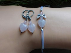 Náhrdelník - Tři kuličky larimaru