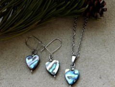 Náhrdelník - Tři kuličky larimaru