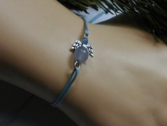 Náhrdelník - Tři kuličky larimaru