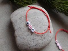 Náhrdelník - Tři kuličky larimaru