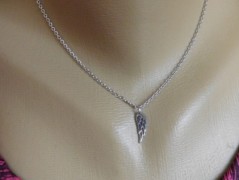 Náhrdelník - Tři kuličky larimaru