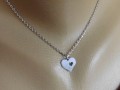 Náhrdelník - Nerezové srdíčko