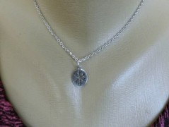 Náhrdelník - Tři kuličky larimaru