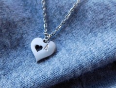 Náhrdelník - Tři kuličky larimaru