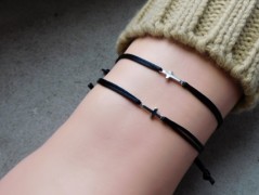 Náhrdelník - Tři kuličky larimaru