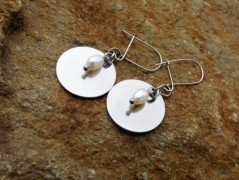 Náhrdelník - Tři kuličky larimaru