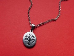 Náhrdelník - Tři kuličky larimaru