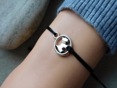 Náhrdelník - Tři kuličky larimaru