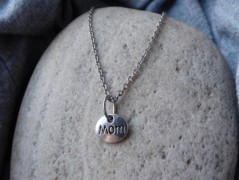 Náhrdelník - Tři kuličky larimaru