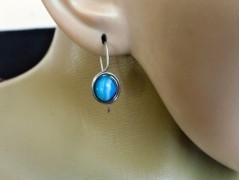 Náhrdelník - Tři kuličky larimaru