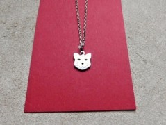 Náhrdelník - Tři kuličky larimaru