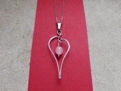 Náhrdelník - Tři kuličky larimaru