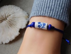 Náhrdelník - Tři kuličky larimaru