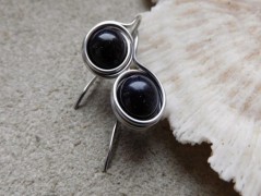 Náhrdelník - Tři kuličky larimaru