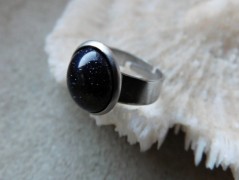 Náhrdelník - Tři kuličky larimaru