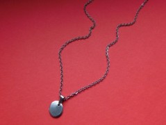 Náhrdelník - Tři kuličky larimaru