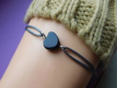 Náhrdelník - Tři kuličky larimaru