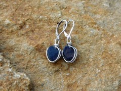 Náhrdelník - Tři kuličky larimaru