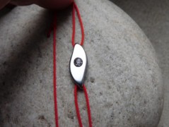 Náhrdelník - Tři kuličky larimaru