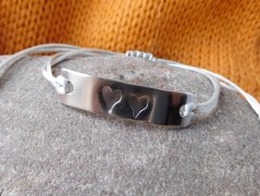 Náhrdelník - Tři kuličky larimaru