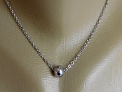 Náhrdelník - Tři kuličky larimaru