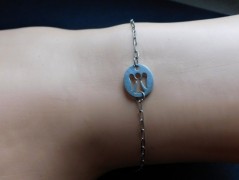 Náhrdelník - Tři kuličky larimaru