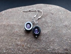 Náhrdelník - Tři kuličky larimaru