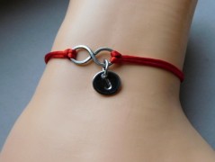 Náhrdelník - Tři kuličky larimaru