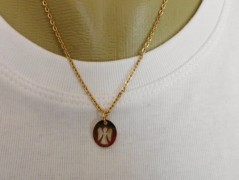 Náhrdelník - Tři kuličky larimaru