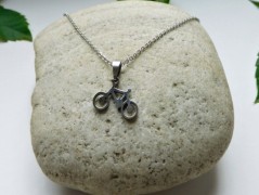 Náhrdelník - Tři kuličky larimaru