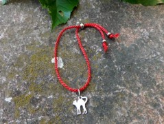 Náhrdelník - Tři kuličky larimaru