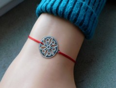 Náhrdelník - Tři kuličky larimaru