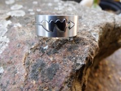 Náhrdelník - Tři kuličky larimaru