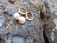 Náhrdelník - Tři kuličky larimaru