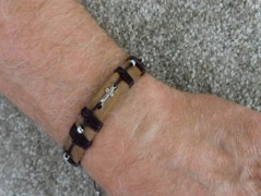 Náhrdelník - Tři kuličky larimaru