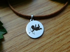 Náhrdelník - Tři kuličky larimaru