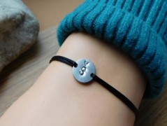 Náhrdelník - Tři kuličky larimaru