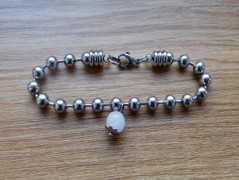 Náhrdelník - Tři kuličky larimaru