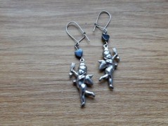 Náhrdelník - Tři kuličky larimaru