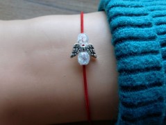 Náhrdelník - Tři kuličky larimaru